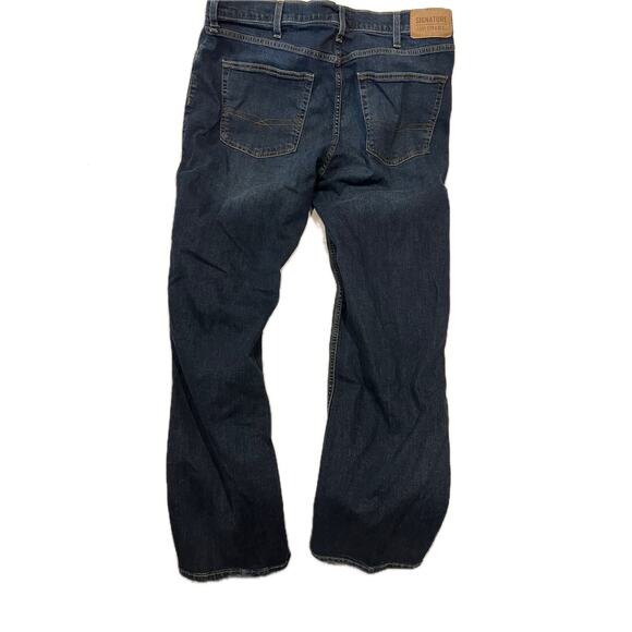 Signature by Levis Straight Jeans Mens 38x32 - Picture 2 of 4